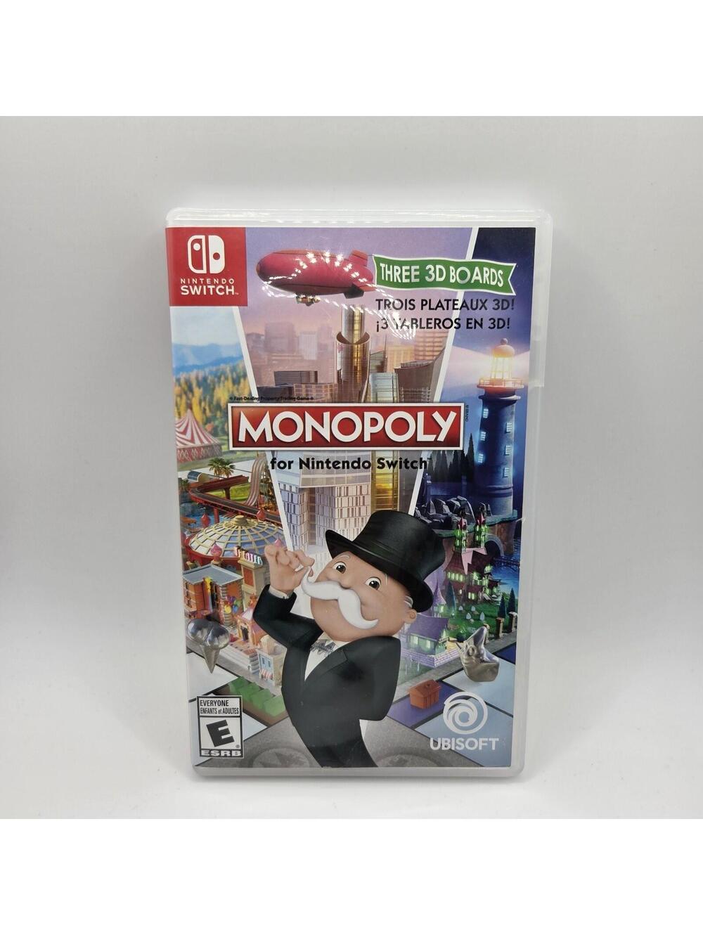 Monopoly For  Nintendo Switch Game & Case